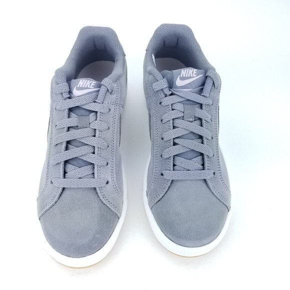 Nike Court Royale Suede Women's Athletic Sneaker Shoe Grey 916795 003 Sizes 6-9 - Picture 4 of 9